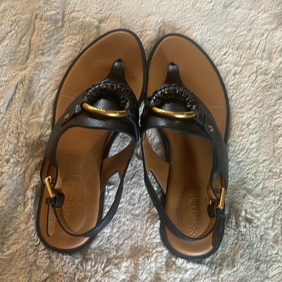 See by Chloe’ Hana Black Sandals size 39 - Picture 3 of 8